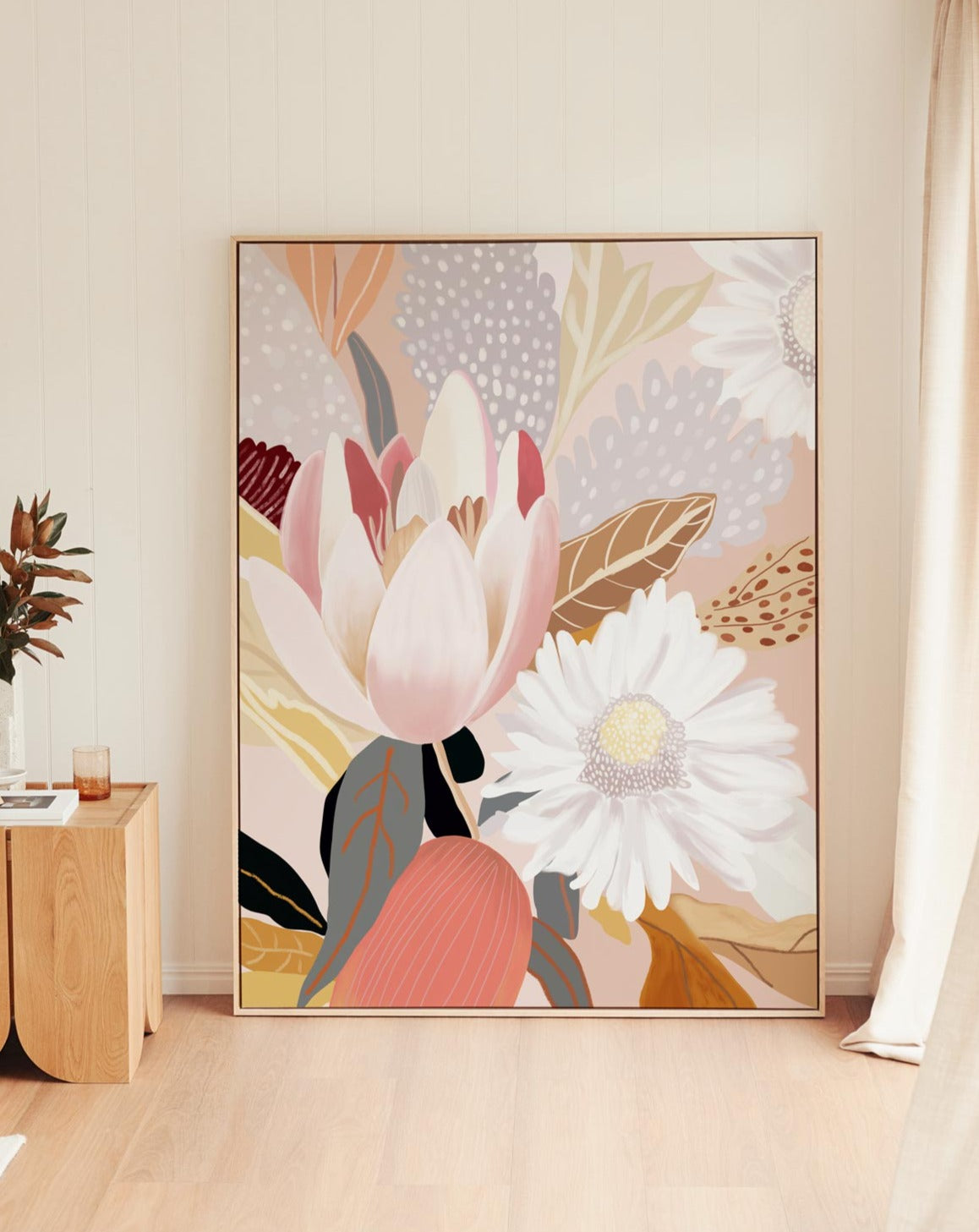 floral wall art print