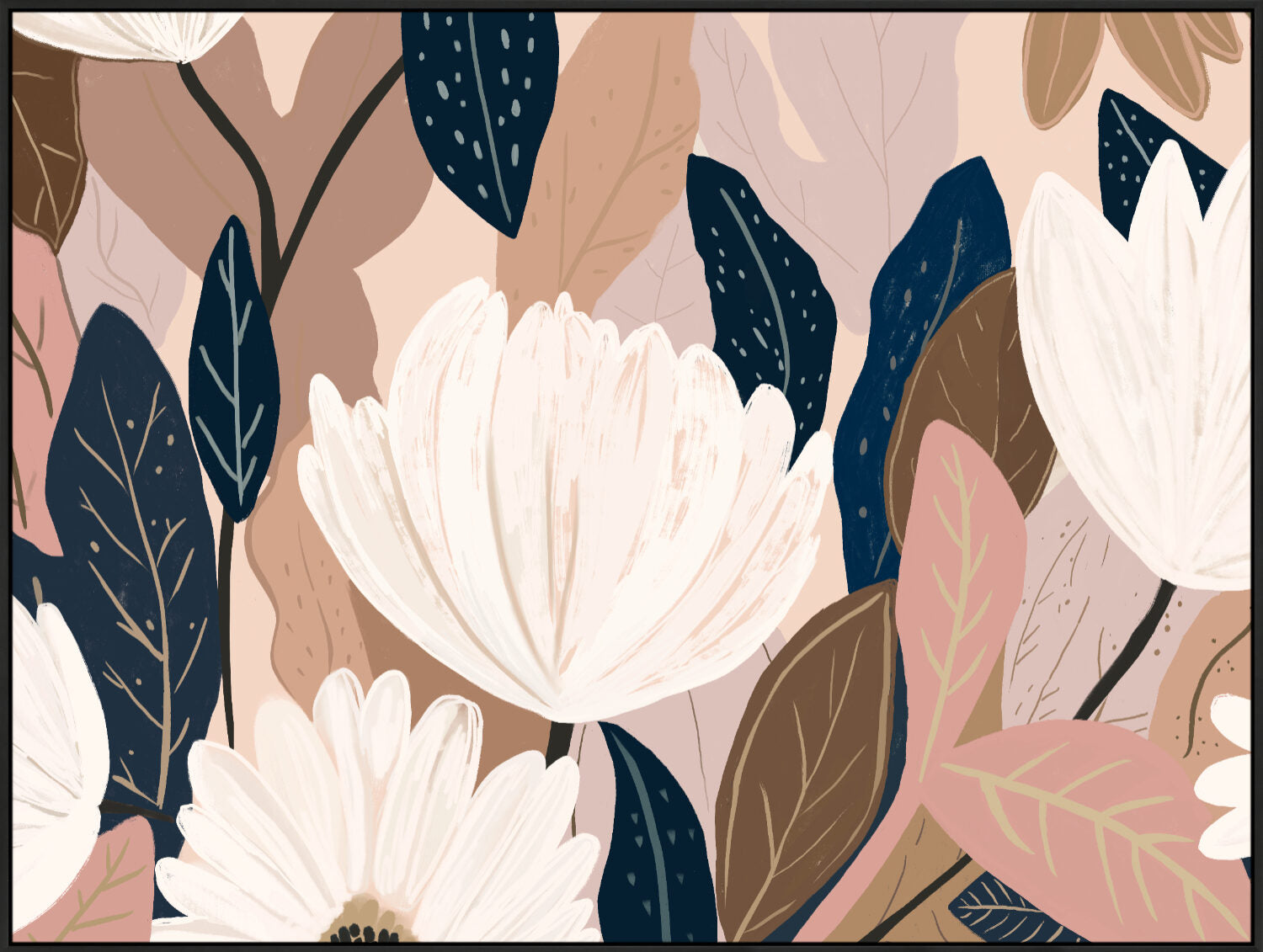 floral wall art print