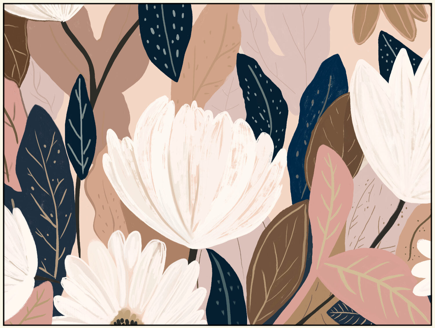 floral wall art print