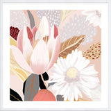 floral framed print