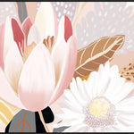 floral framed print