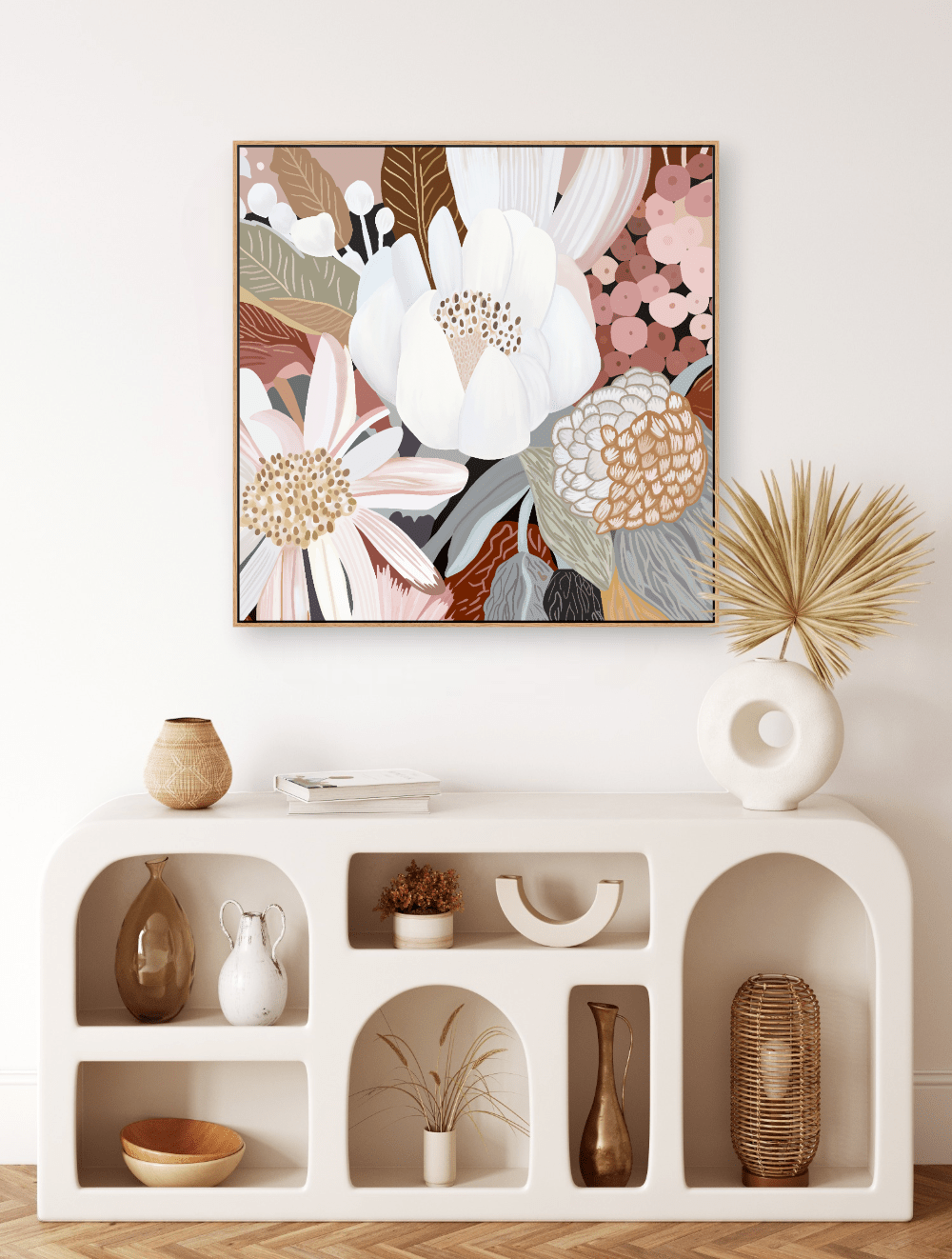 floral wall art print