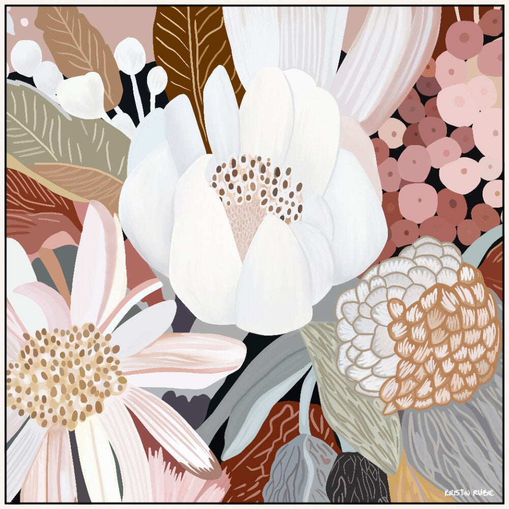 floral wall art print