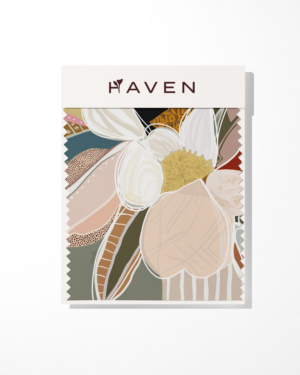 Elodie Sample product with 'Haven' branding on a white background
