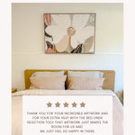 Magnolia Art Print Oak Frame