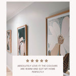 floral wall art print