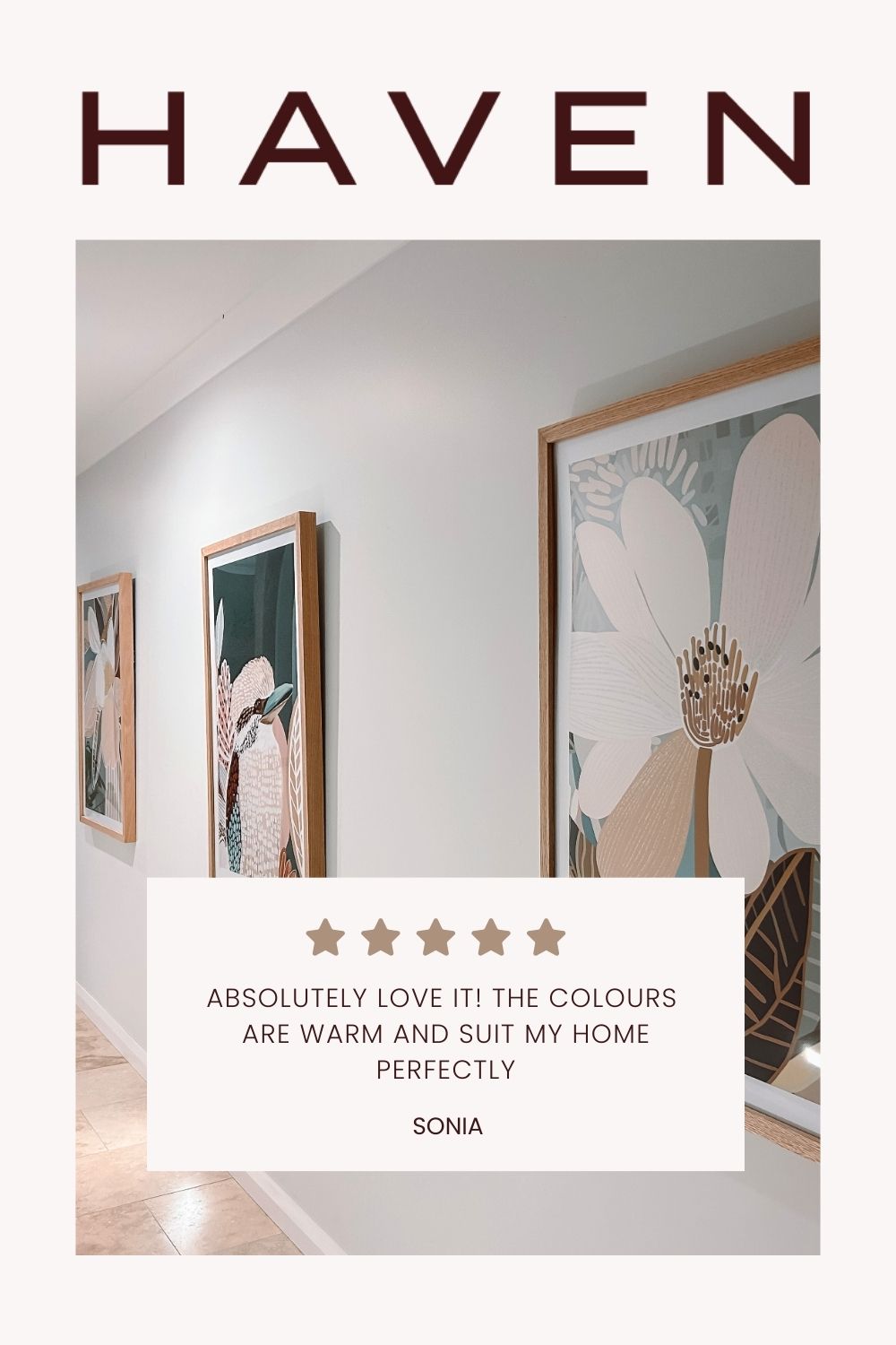 floral wall art print