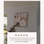 floral wall art print