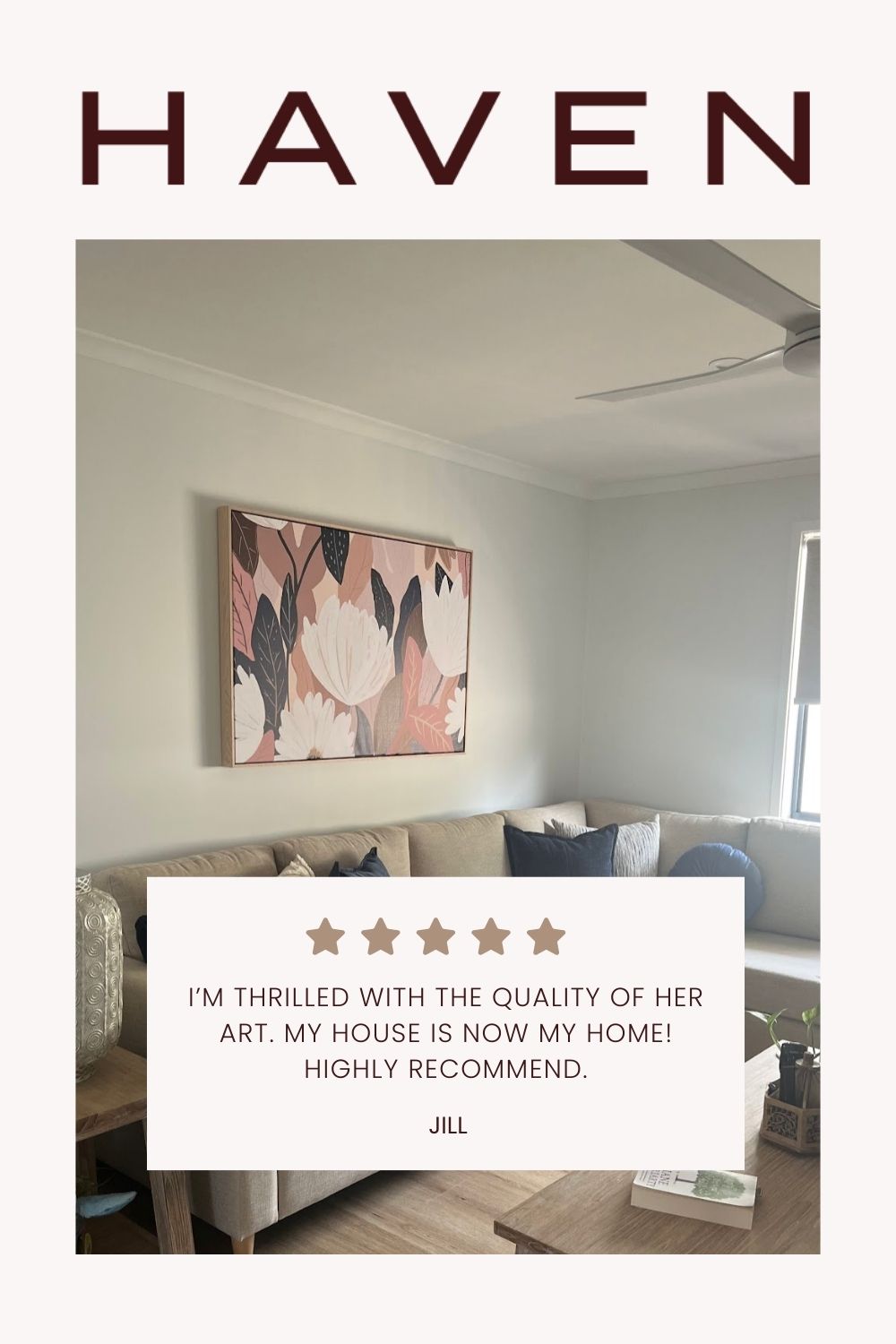 floral wall art print