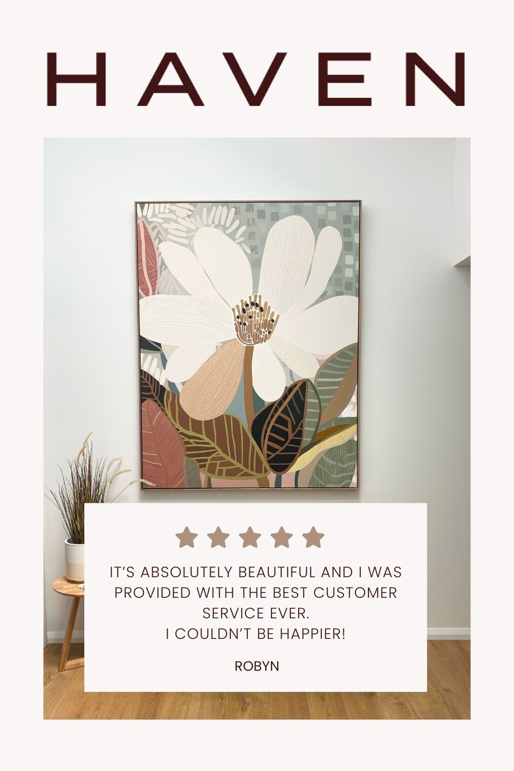 Magnolia Floral Art Print