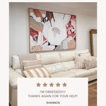 floral wall art print