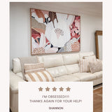 floral wall art print