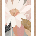 Framed Floral Art Print