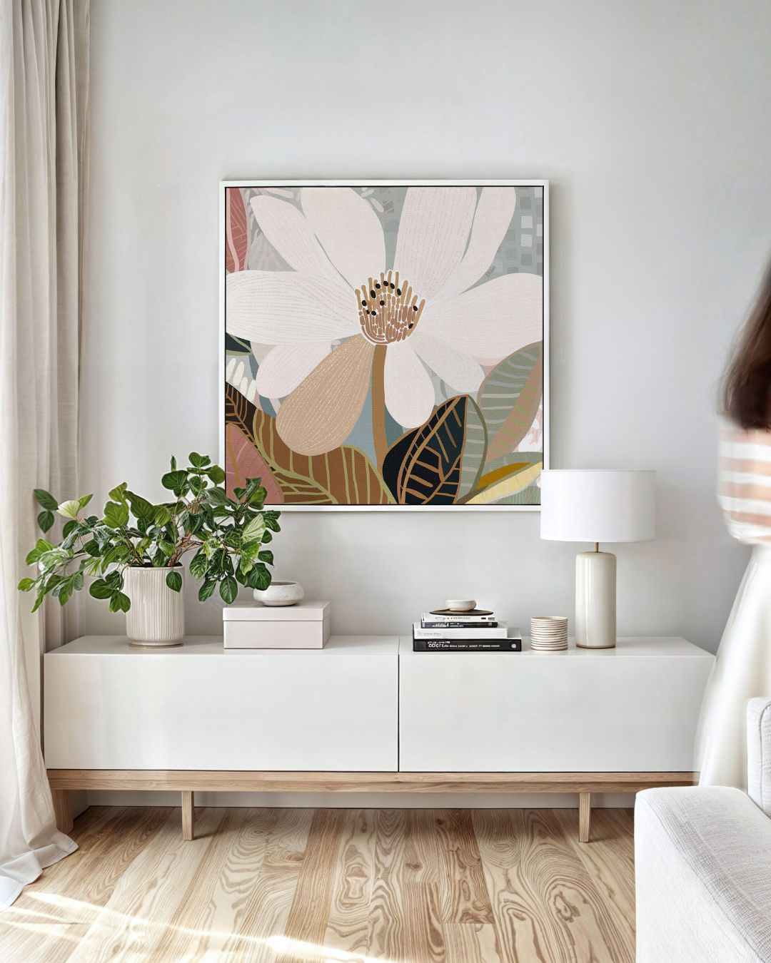 Magnolia Wall Art Print