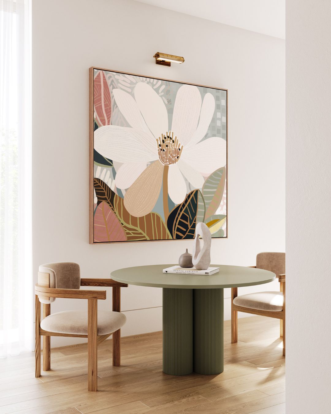 Magnolia Wall Art Print