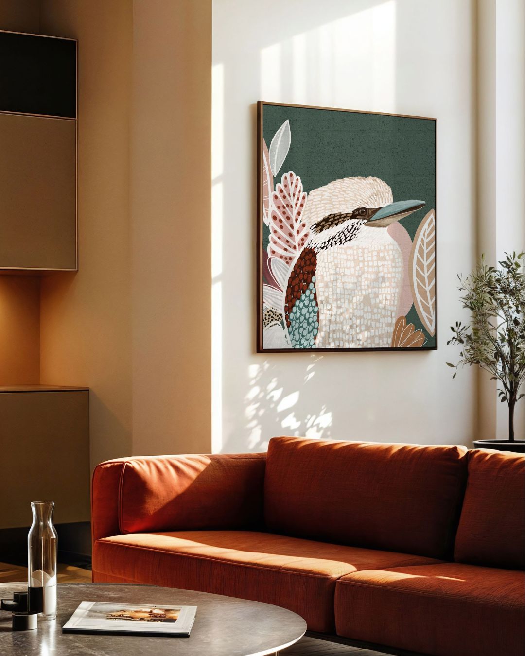 Kookaburra Framed Print