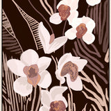 floral framed print