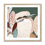 Kookaburra in Green Print -Haven-Prints- wild