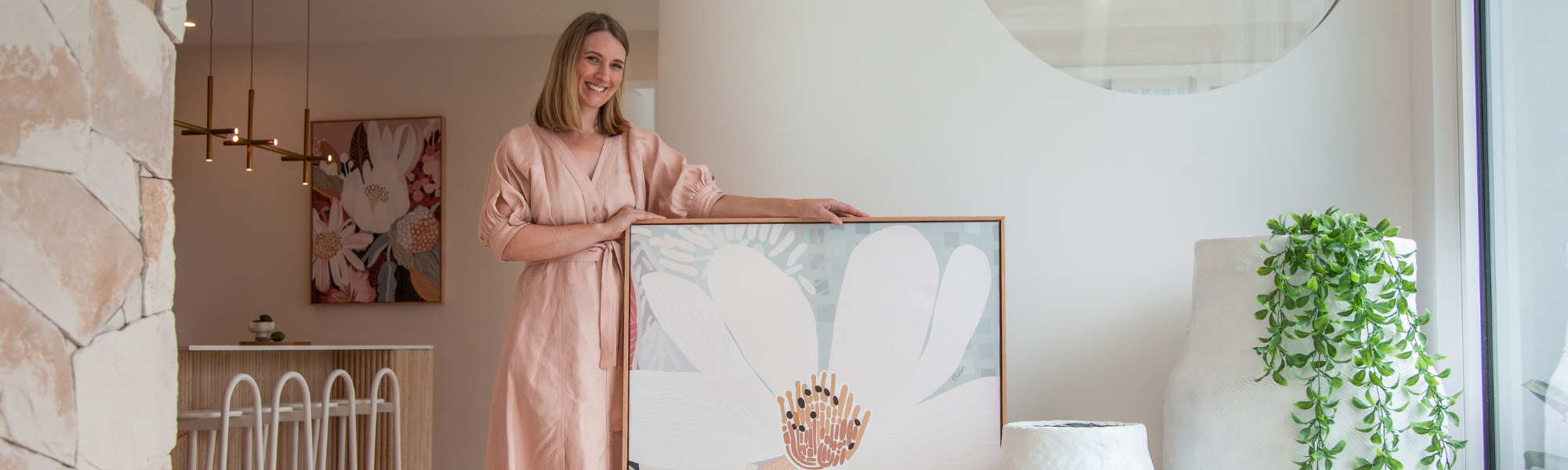 How to make a grand entrance with canvas wall art