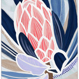 Blue Protea - Unframed Print