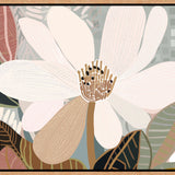 Magnolia No.3 - Framed Canvas Print