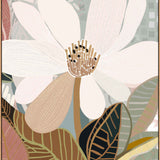 Magnolia No.2 - Framed Canvas  Print