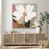 Magnolia - Framed Canvas Print