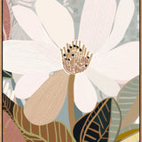 Magnolia & Reverie - Framed Canvas Pair