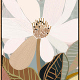 Magnolia No.2 - Framed Canvas  Print