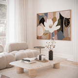 Night Flower - Framed Canvas Print