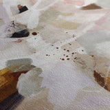 Close-up of an abstract textured canvas print
