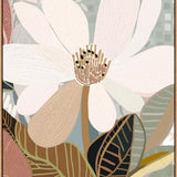 Magnolia No.2 - Framed Canvas  Print
