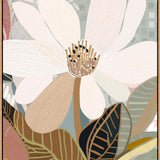 Magnolia No.2 - Framed Canvas  Print