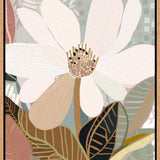 Magnolia No.2 - Framed Canvas  Print