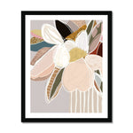 Elodie Neutral Framed Print