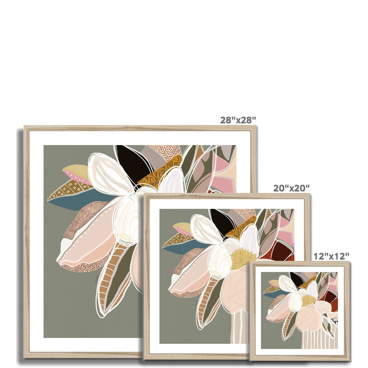 Elodie Sage Framed Print 