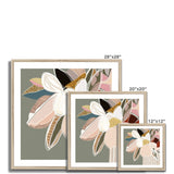 Elodie Sage Framed Print 