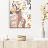 Cala Luna - Framed Canvas  Print