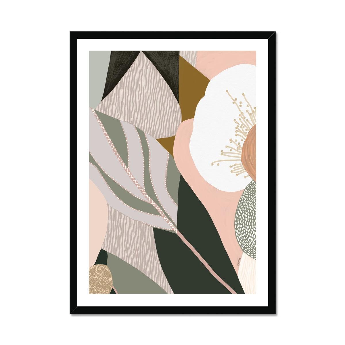 Odeletta Framed Print -Haven-Prints- abstract, floral, new, not-on-disco-sale