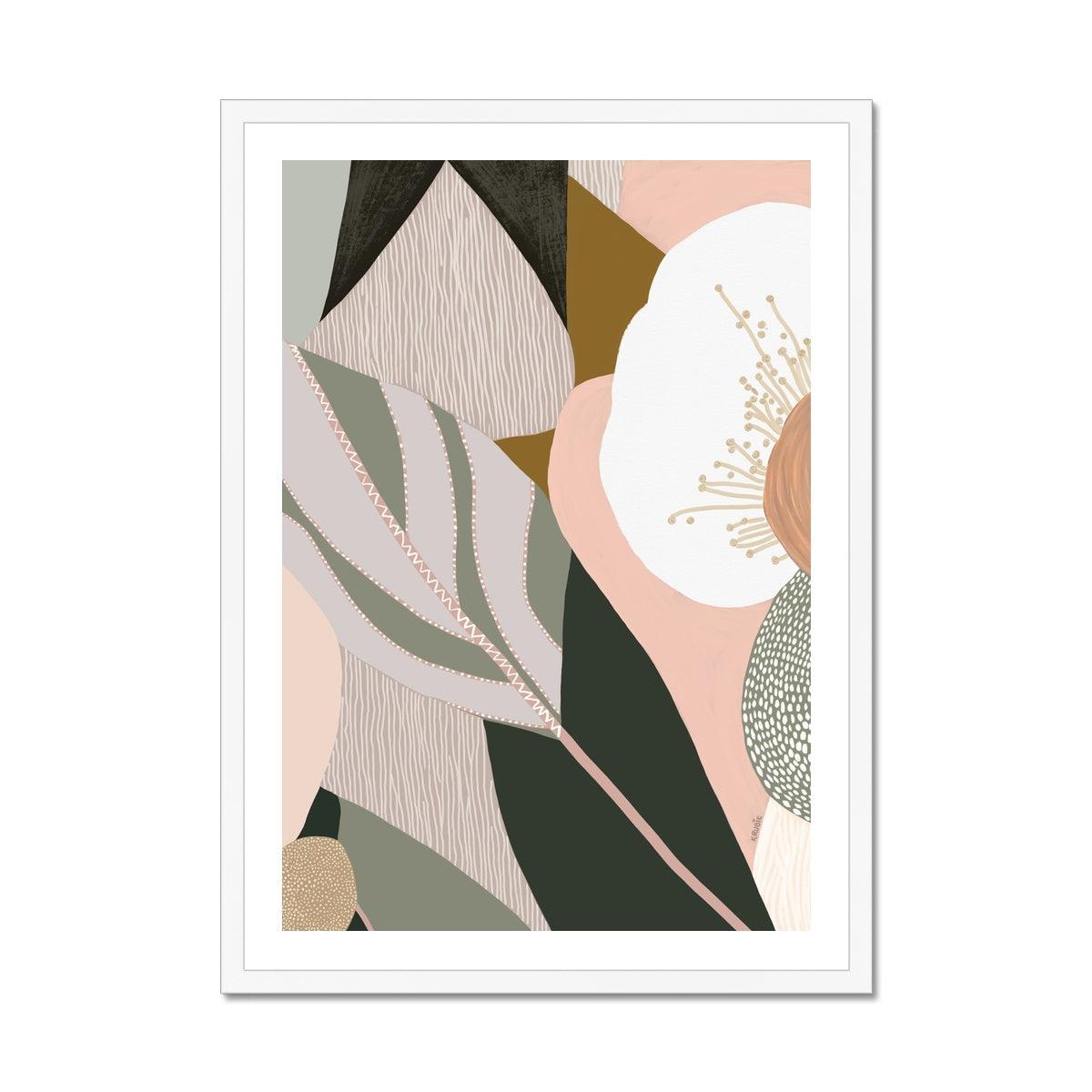 Odeletta Framed Print -Haven-Prints- abstract, floral, new, not-on-disco-sale